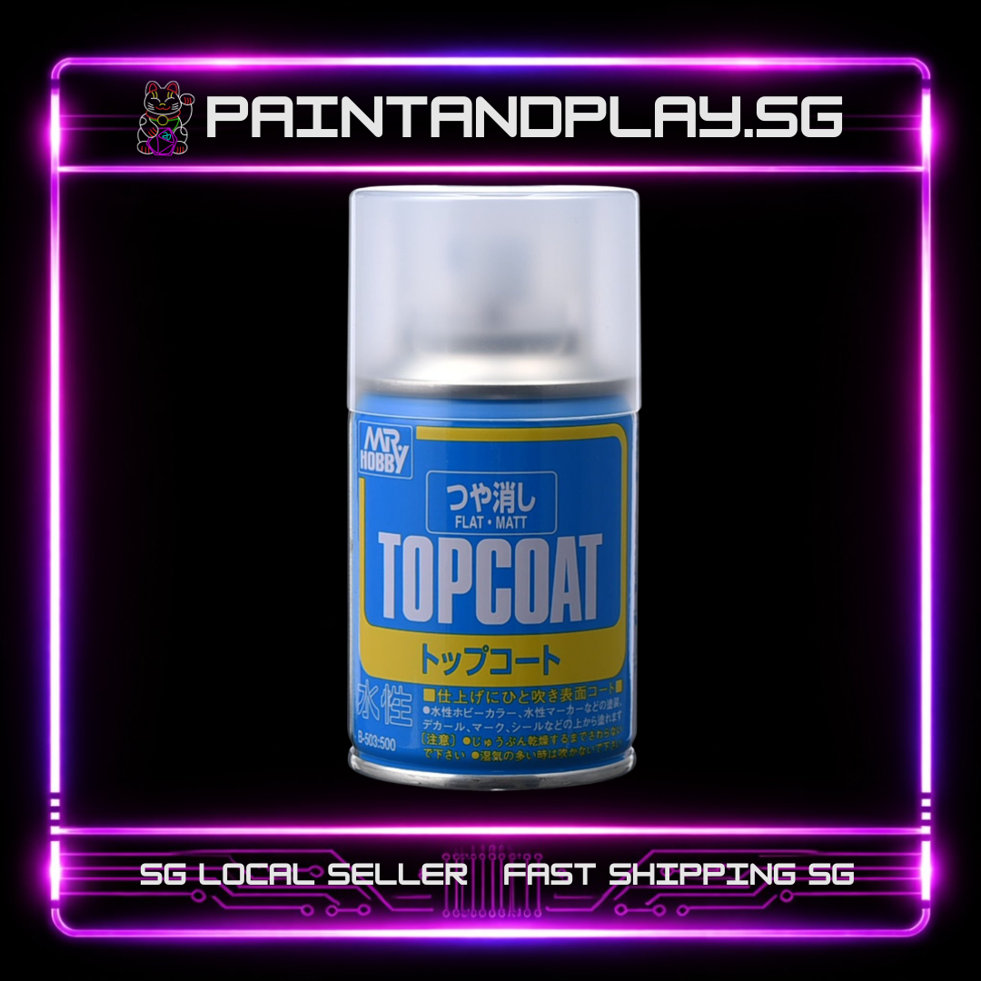 MR HOBBY: SURFACERS & TOP COATS SPRAYS
