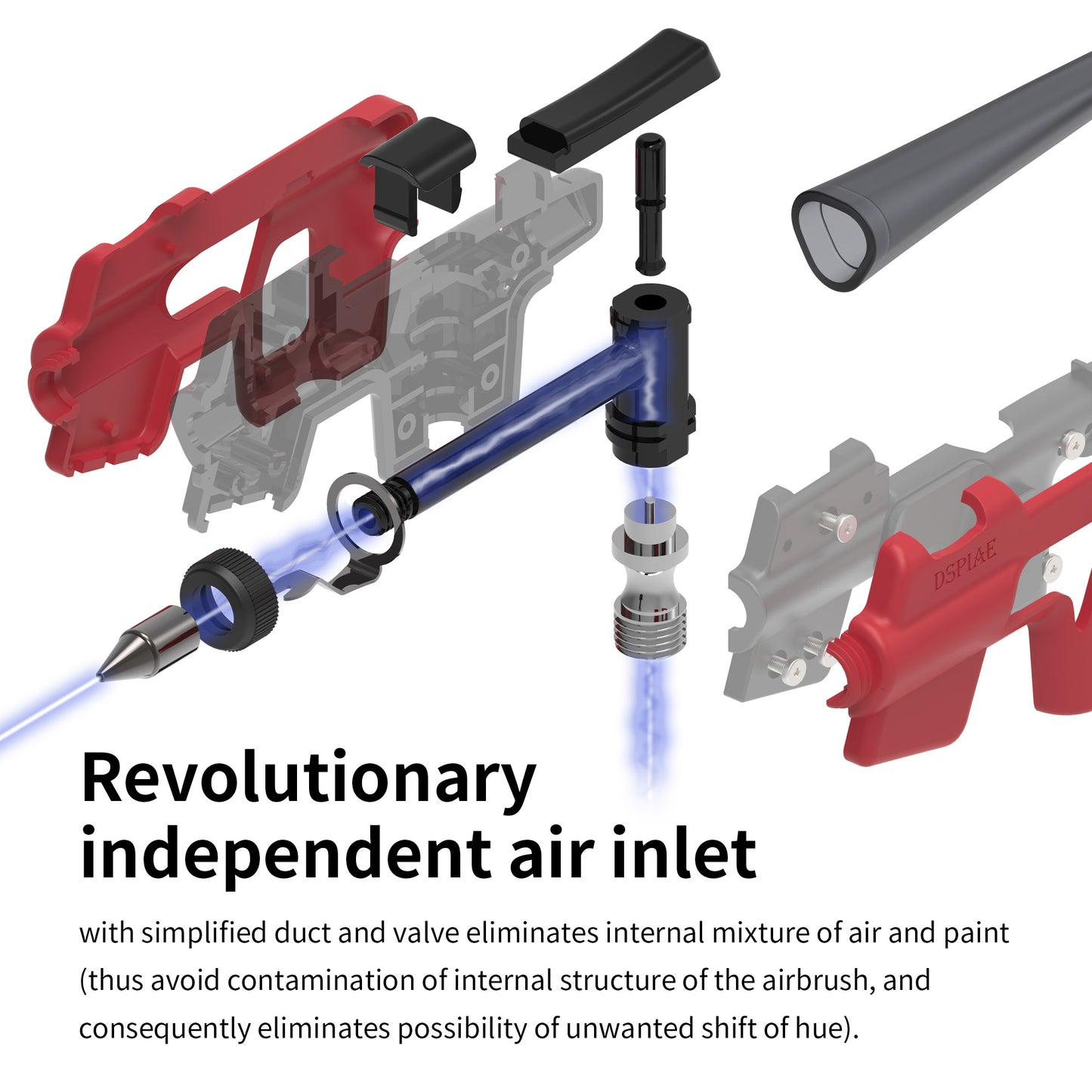 DSPIAE: PT-AB WASH-FREE AIRBRUSH AND ACCESSORIES