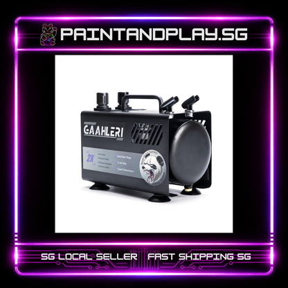 GAAHLERI: DUAL DRIVE SERIES GT-918 AIRBRUSH COMPRESSOR