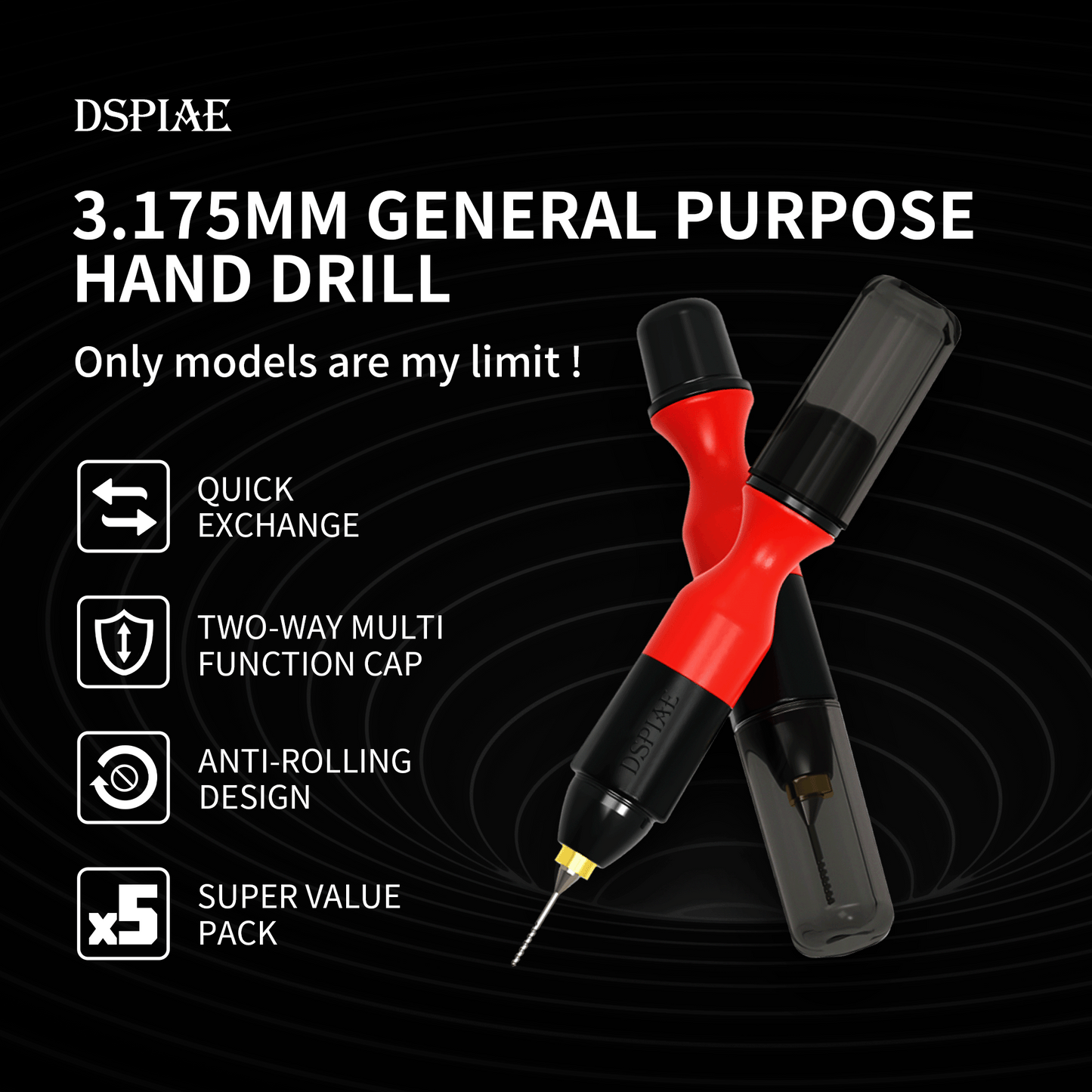 DSPIAE: PT-HD GENERAL PURPOSE HAND DRILL