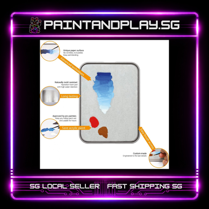 REDGRASS GAMES: PAINTER LITE WET PALETTE