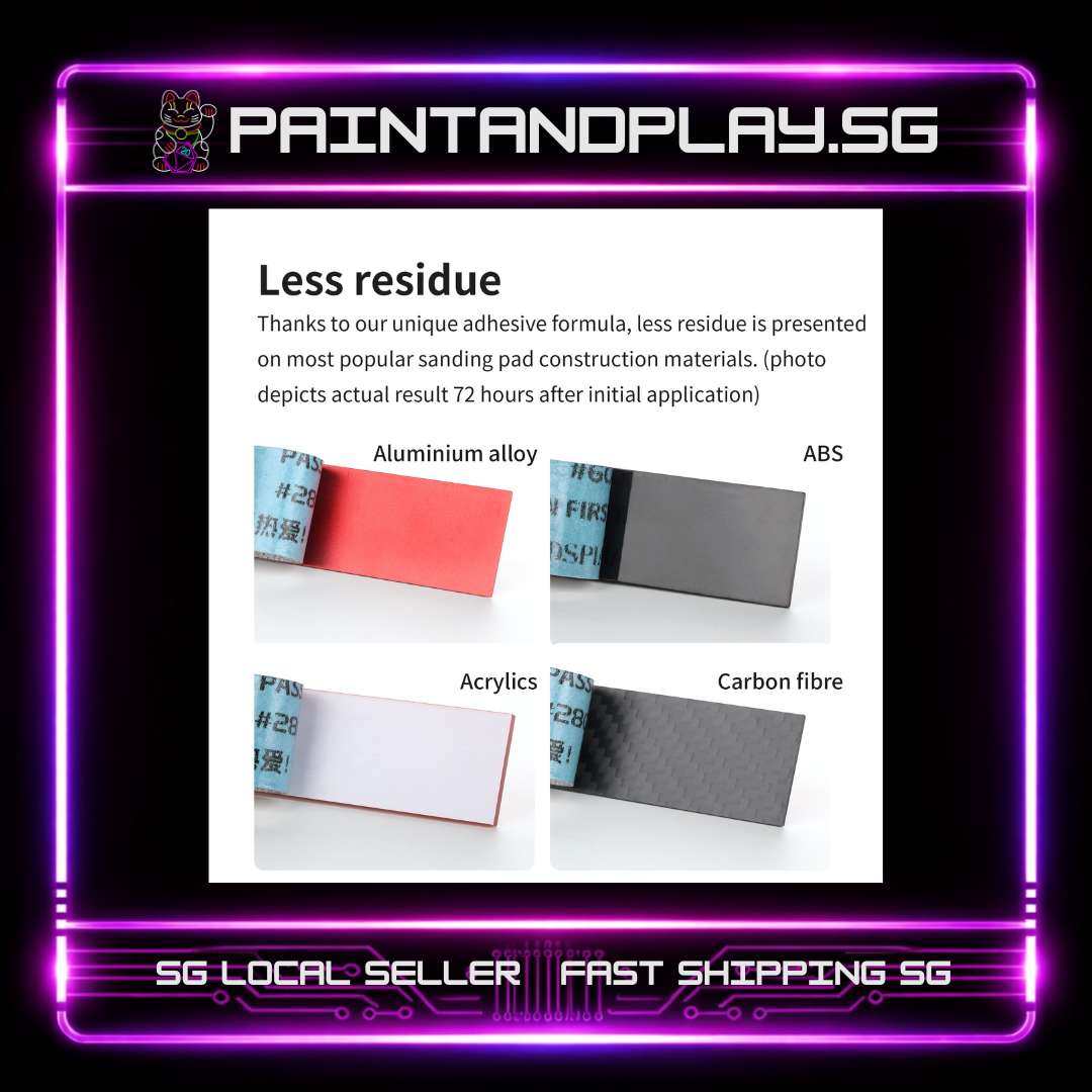 DSPIAE: XSP-S01 SELF-ADHESIVE SANDPAPER SET