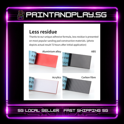DSPIAE: XSP-S01 SELF-ADHESIVE SANDPAPER SET