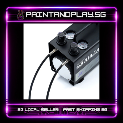 GAAHLERI: DUAL DRIVE SERIES GT-918 AIRBRUSH COMPRESSOR
