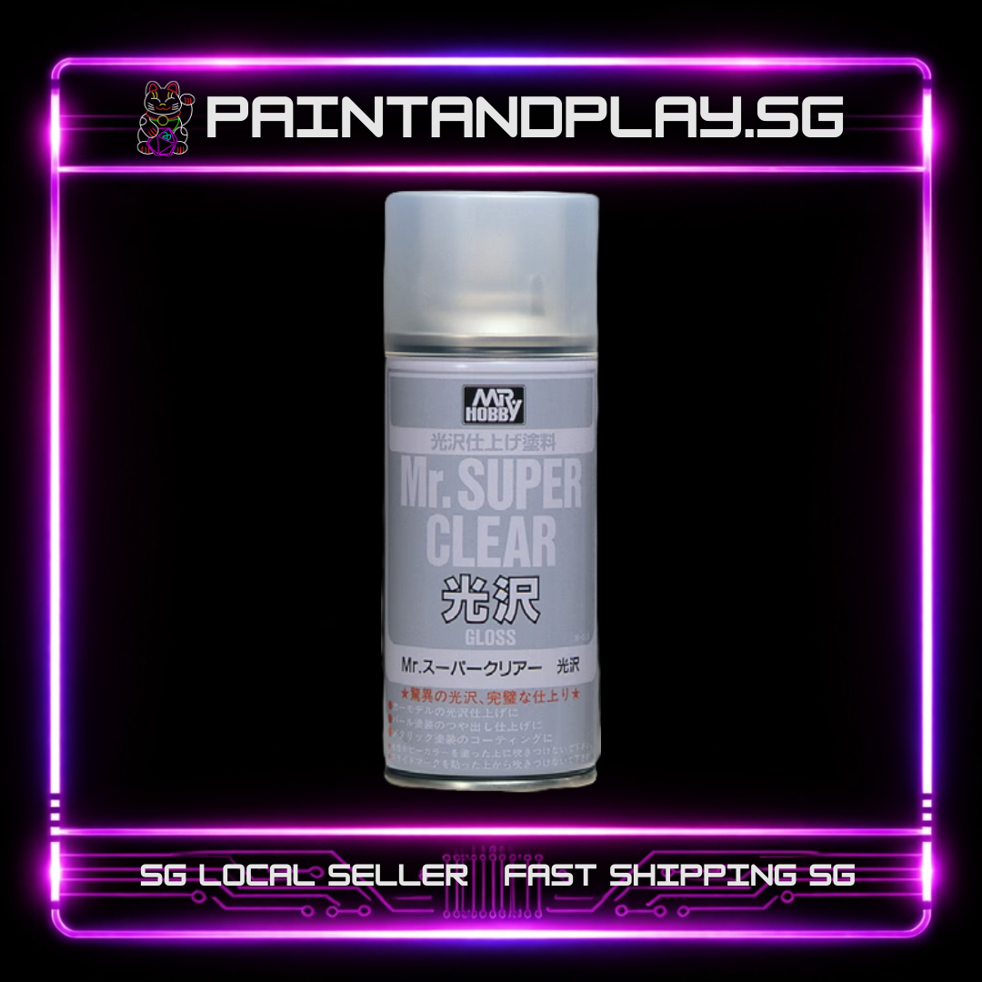 MR HOBBY: SURFACERS & TOP COATS SPRAYS