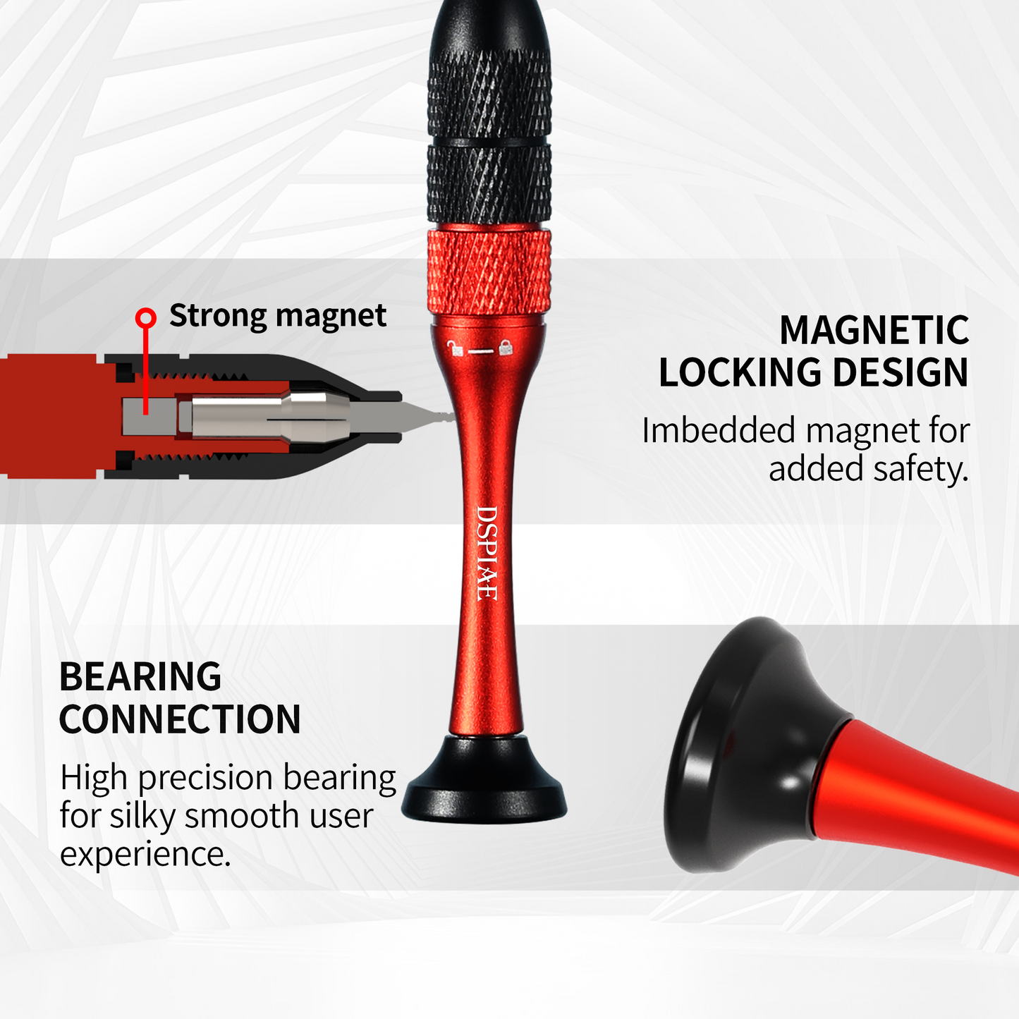 DSPIAE: AT-SHD PRECISION ALUMINIUM ALLOW HAND DRILL SET