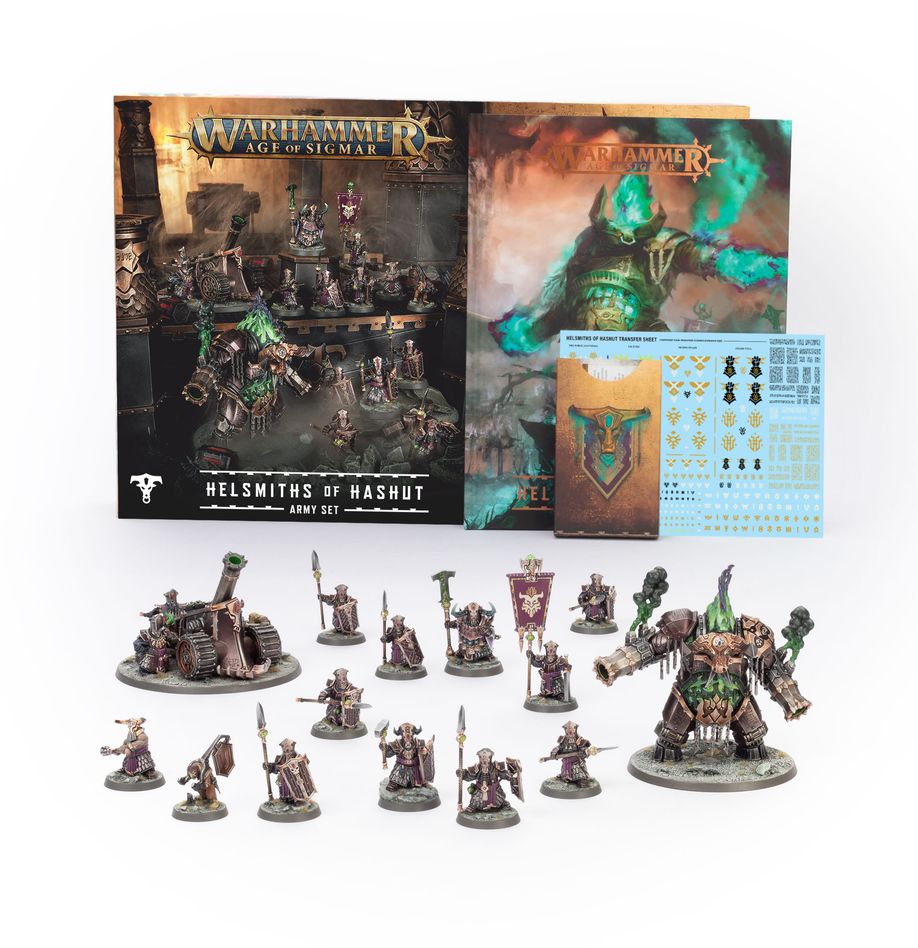 WARHAMMER AGE OF SIGMAR: HELSMITHS OF HASHUT ARMY SET (ENG)