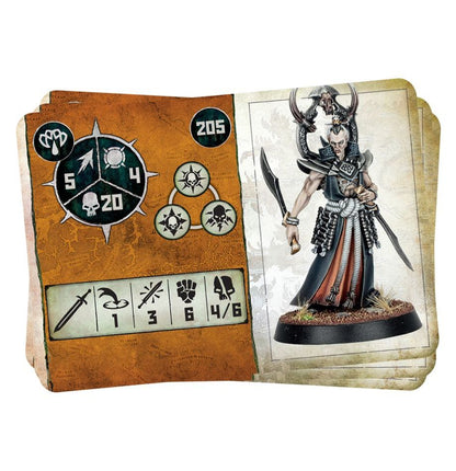 WARHAMMER AGE OF SIGMAR: WARCRY SOULBLIGHT GRAVELORDS ASKURGAN TRUEBLADES