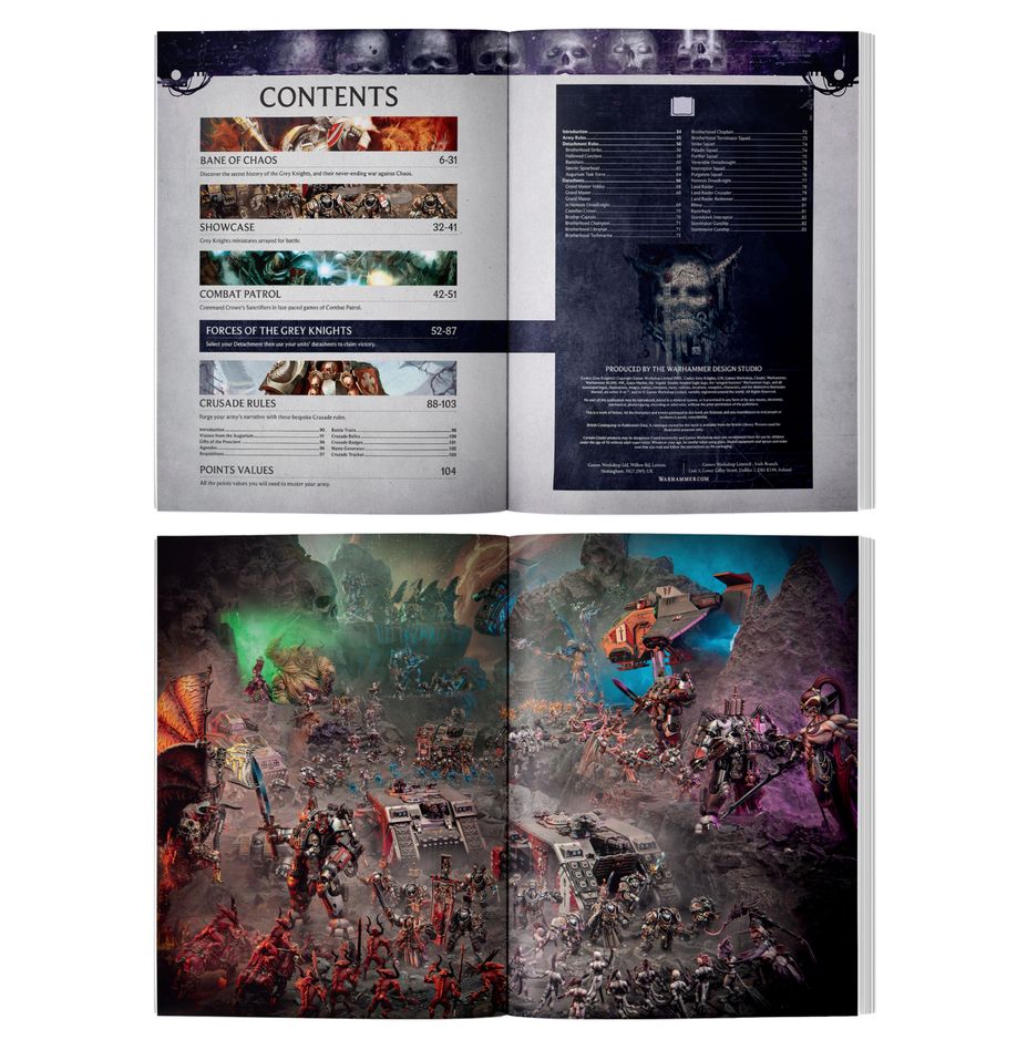 WARHAMMER 40K: CODEX GREY KNIGHTS (ENGLISH)