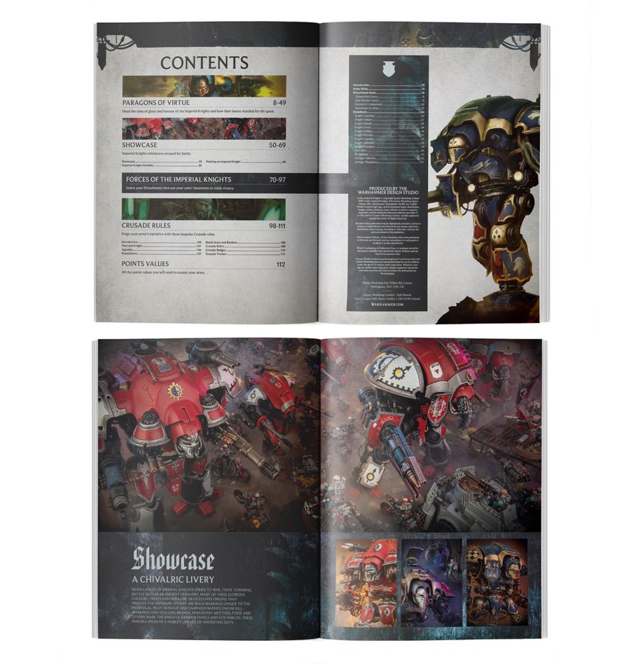 WARHAMMER 40K: CODEX IMPERIAL KNIGHTS (ENGLISH)