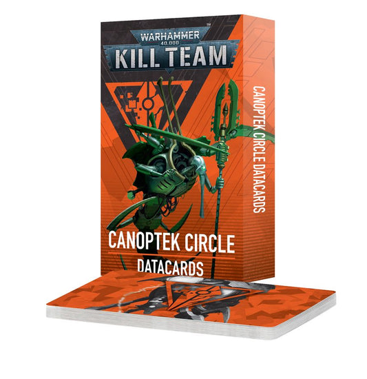 WARHAMMER 40K: KILL TEAM DATACARDS CANOPTEK CIRCLE (ENG)
