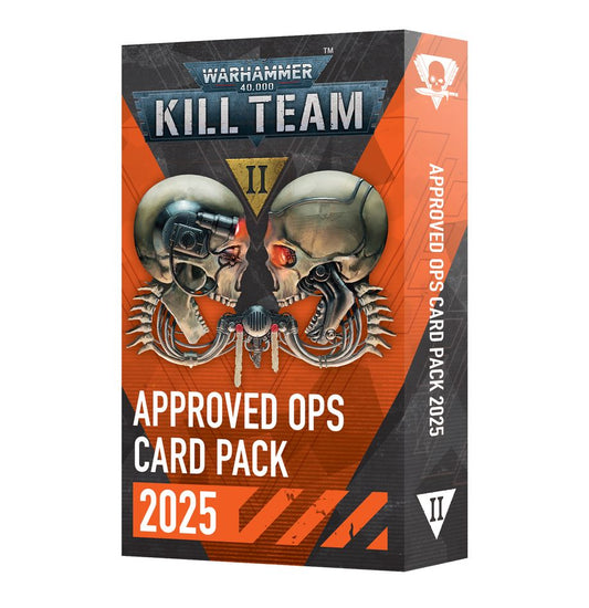 WARHAMMER 40K: KILL TEAM APPROVED OPS CARDS 2025 (ENG)