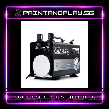 GAAHLERI: DUAL DRIVE SERIES GT-918 AIRBRUSH COMPRESSOR