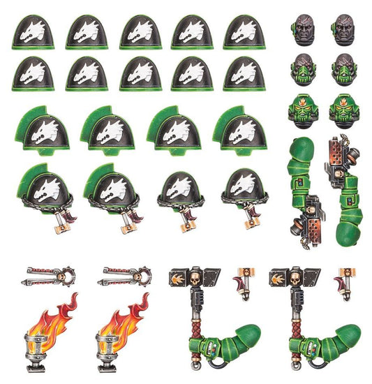 WARHAMMER 40K: SALAMANDERS PRIMARIS UPGRADES & TRANSFRS