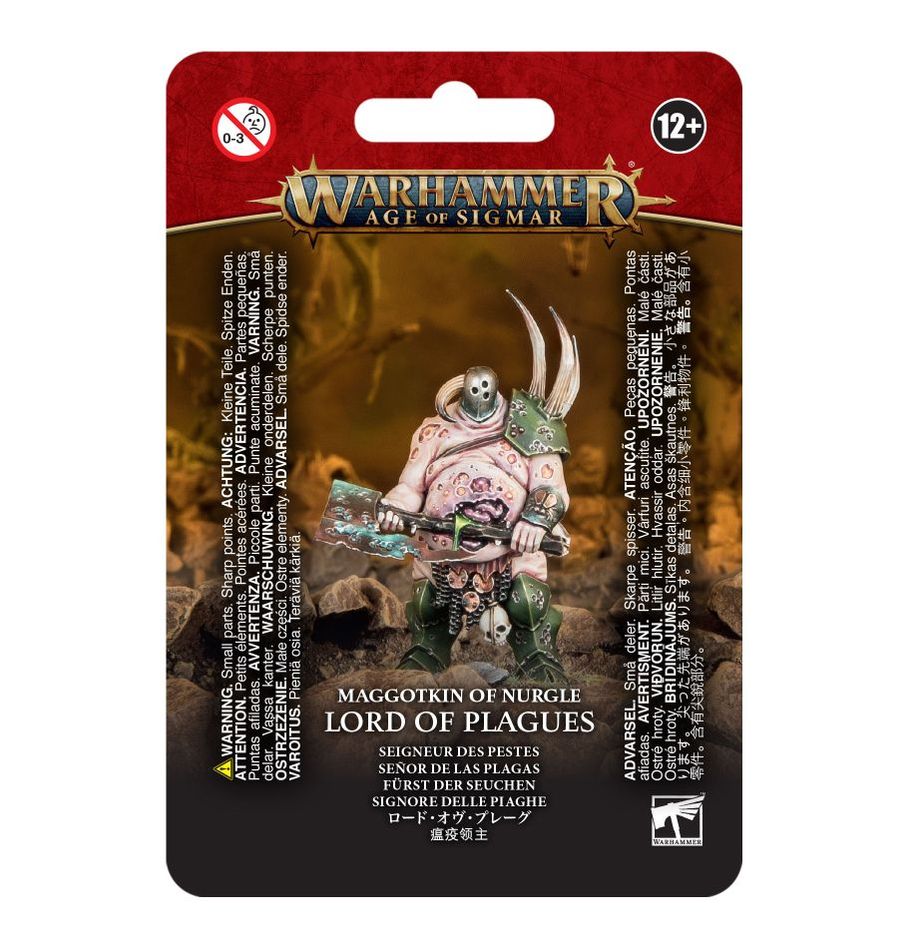 WARHAMMER AGE OF SIGMAR: MAGGOTKIN OF NURGLE LORD OF PLAGUES