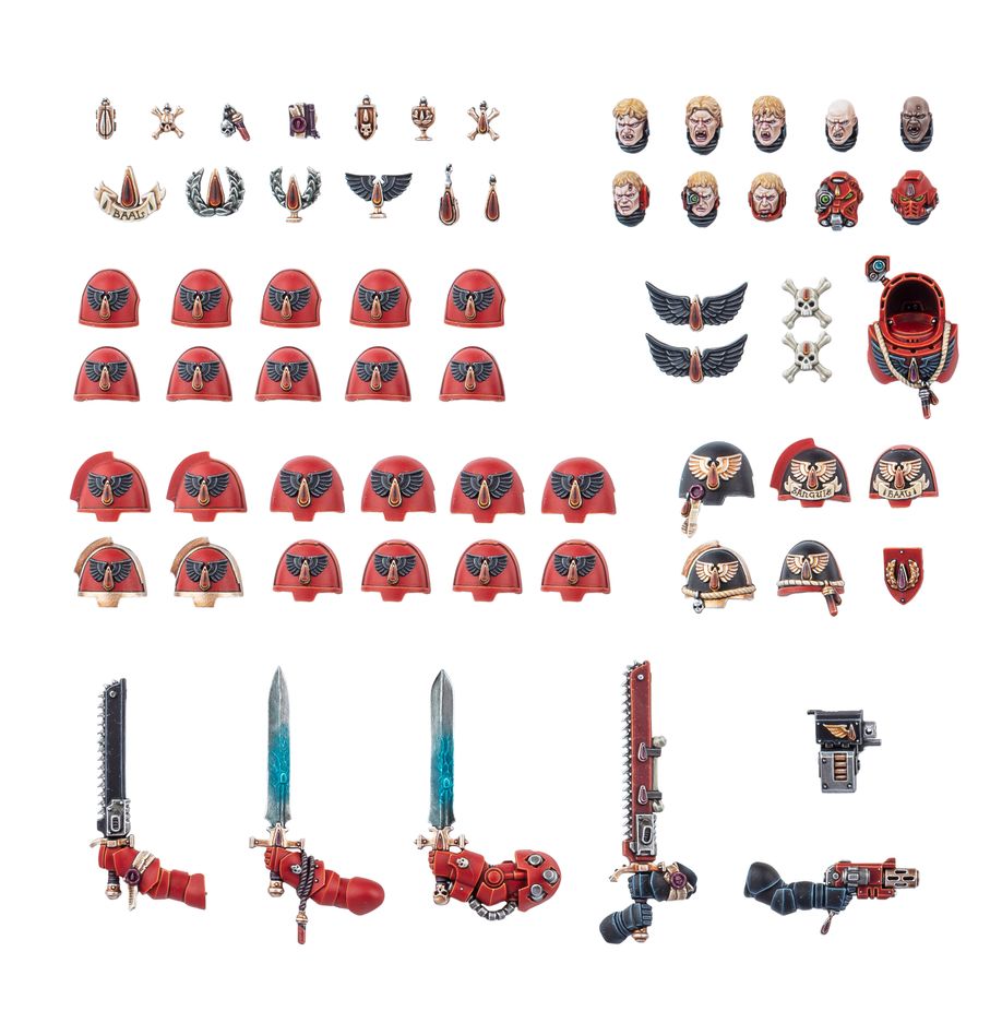 WARHAMMER 40K: BLOOD ANGELS UPGRADES AND TRANSFERS