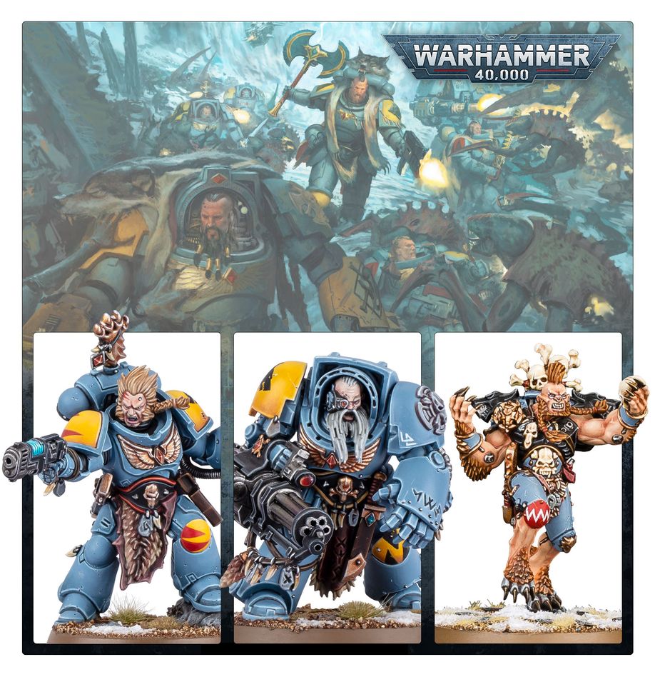 WARHAMMER 40K: COMBAT PATROL: SPACE WOLVES (10TH EDITION)