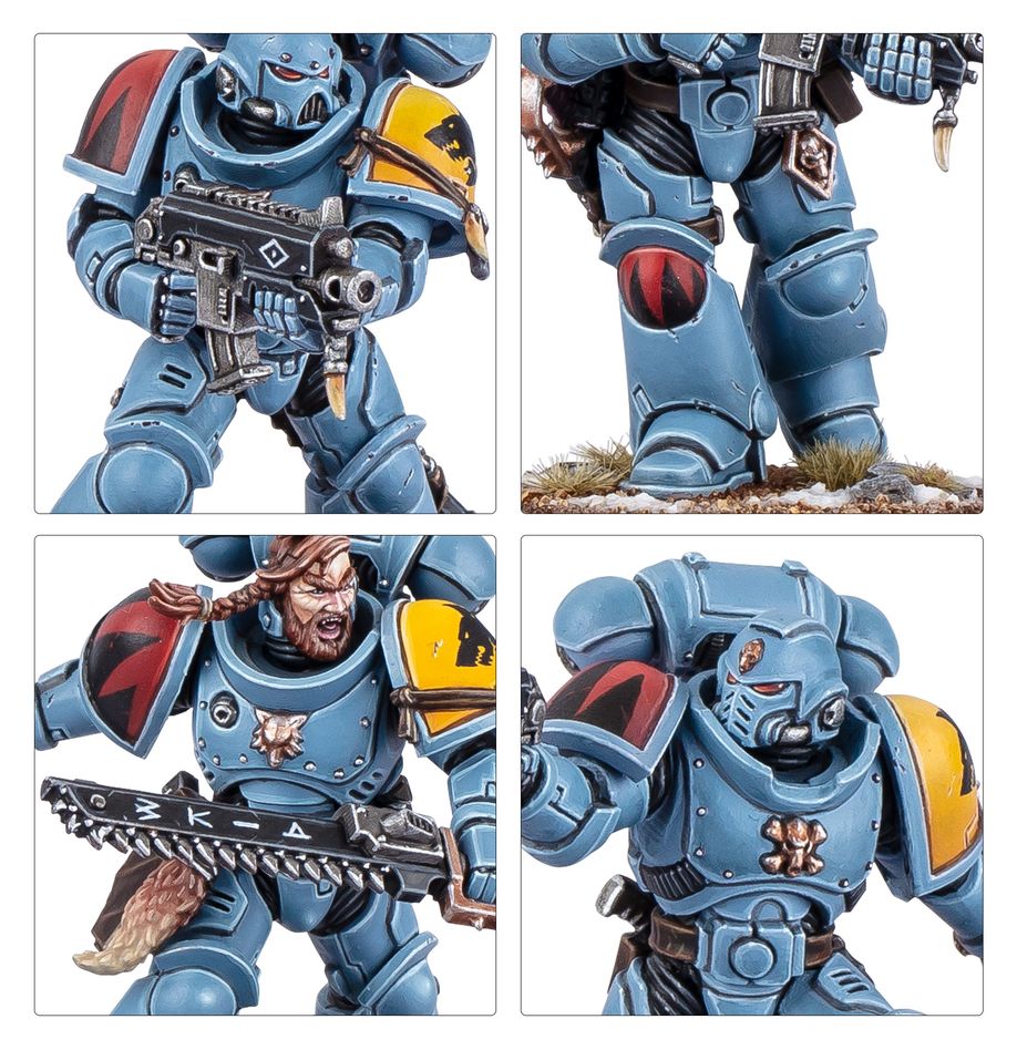 WARHAMMER 40K: SPACE WOLVES: GREY HUNTERS