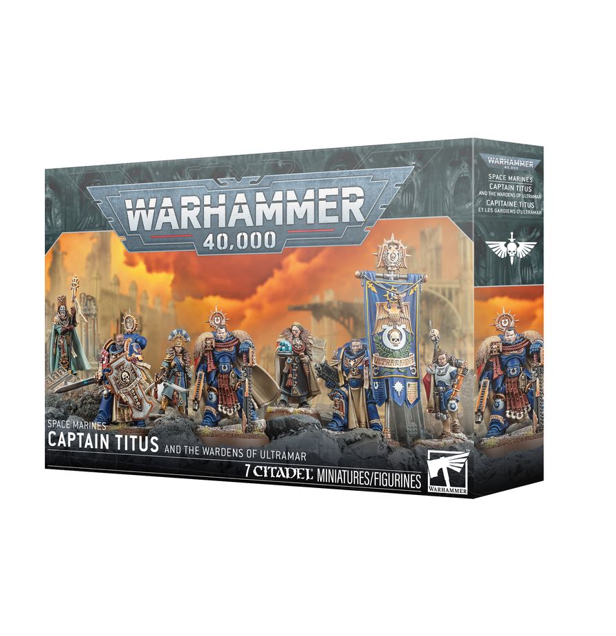 WARHAMMER 40K: ULTRAMARINES CAPTAIN TITUS & THE WARDENS OF ULTRAMAR