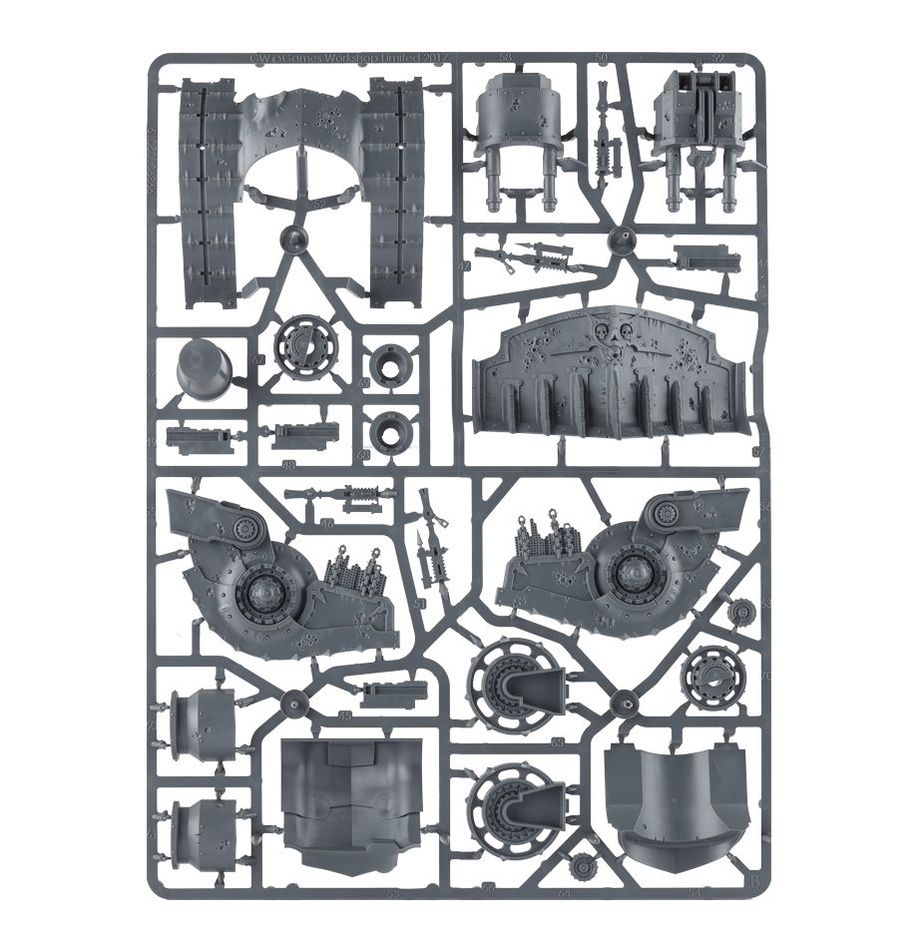 WARHAMMER 40K: DEATH GUARD PLAGUEBURST CRAWLER