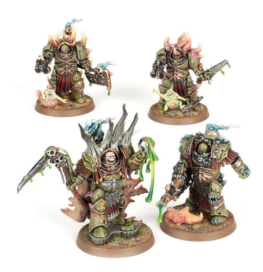 WARHAMMER 40K: DEATH GUARD LORD OF CONTAGION+BLIGHTLORD TERMINATORS