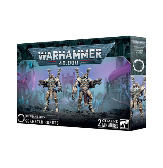WARHAMMER 40K: THOUSAND SONS SEKHETAR ROBOTS