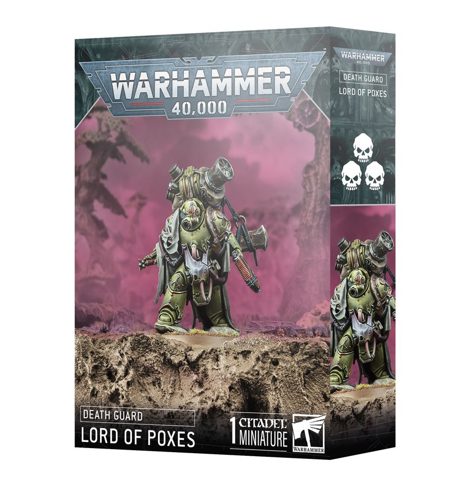 WARHAMMER 40K: DEATH GUARD LORD OF POXES