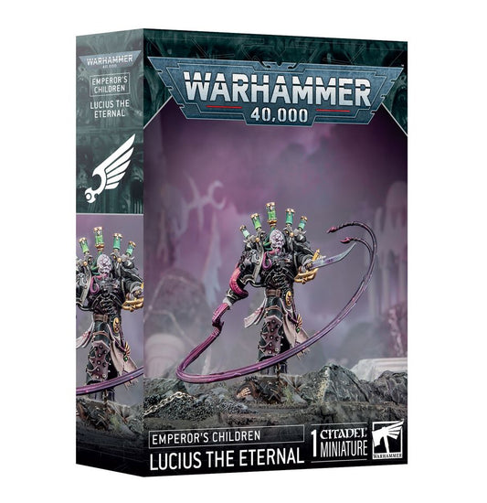 WARHAMMER 40K: EMPEROR'S CHILDREN LUCIUS THE ETERNAL