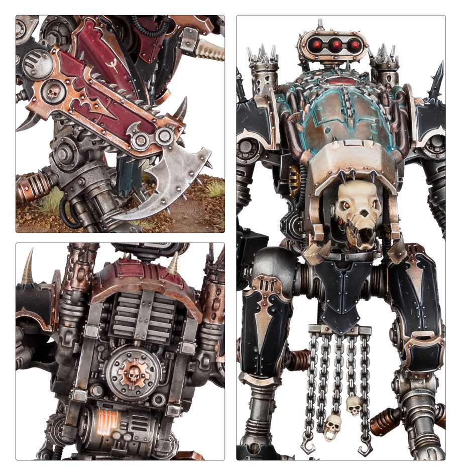 WARHAMMER 40K: CHAOS KNIGHTS HOUNDPACK LANCE