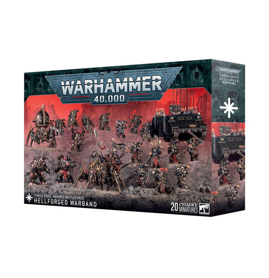 WARHAMMER 40K: CHAOS SPACE MARINES HELLFORGED WARBAND