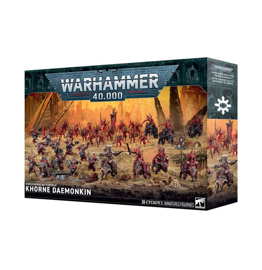 WARHAMMER 40K: WORLD EATERS BATTLEFORCE KHORNE DAEMONKIN