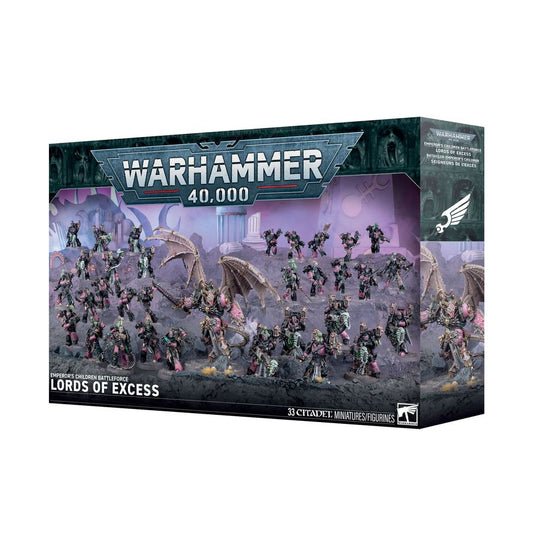WARHAMMER 40K: EMPEROR'S CHILDREN LORDS OF EXCESS