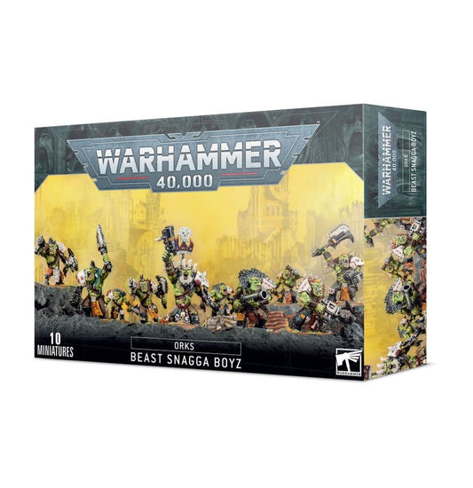WARHAMMER 40K: ORKS BEAST SNAGGA BOYZ