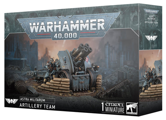 WARHAMMER 40K: ASTRA MILITARUM KRIEG ARTILLERY TEAM