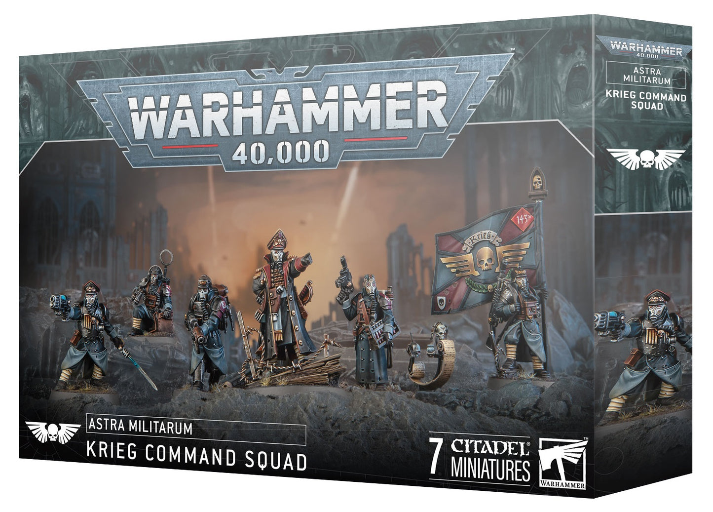 WARHAMMER 40K: ASTRA MILITARUM KRIEG COMMAND SQUAD