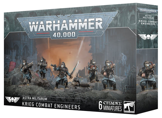 WARHAMMER 40K: ASTRA MILITARUM KRIEG COMBAT ENGINEERS
