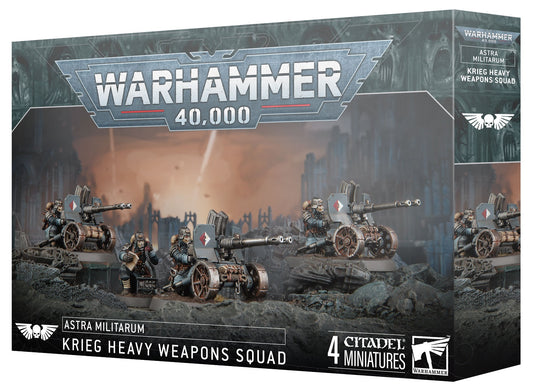 WARHAMMER 40K: ASTRA MILITARUM KRIEG HEAVY WEAPONS SQUAD