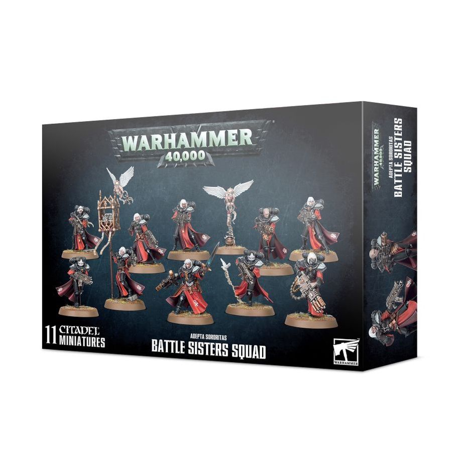 WARHAMMER 40K: ADEPTA SORORITAS BATTLE SISTERS SQUAD