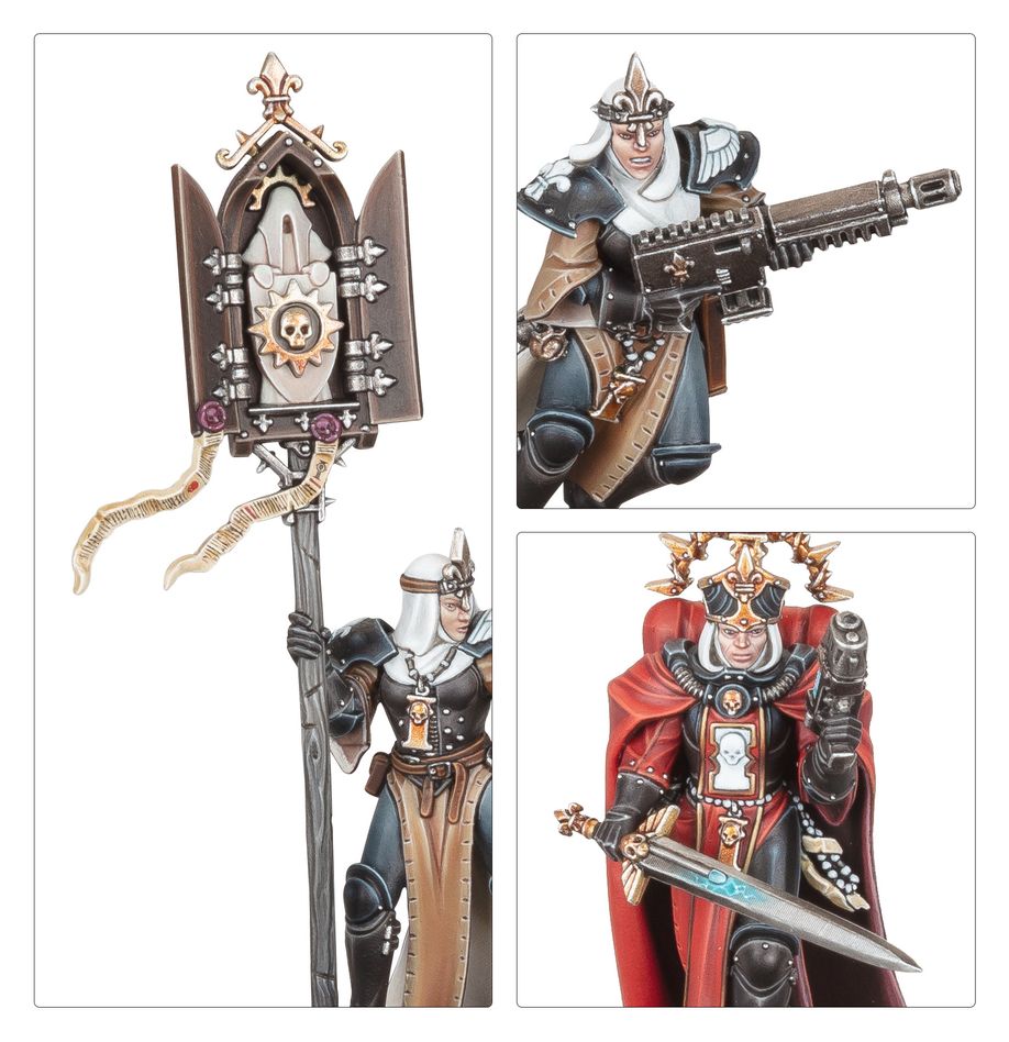 WARHAMMER 40K: ADEPTA SORORITAS SISTERS NOVITIATE SQUAD