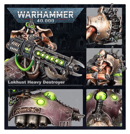 WARHAMMER 40K: NECRONS LOKHUSTS HEAVY DESTROYER