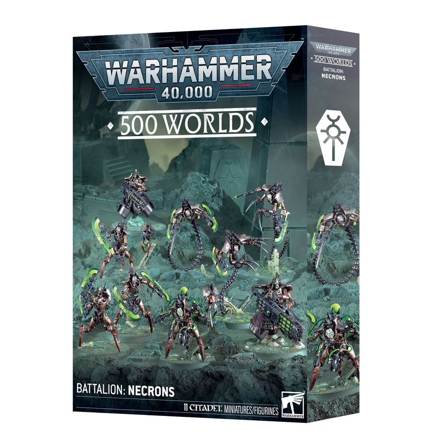 WARHAMMER 40K: 500 WORLDS BATTALION NECRONS