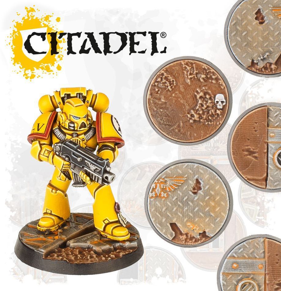 WARHAMMER 40K: SECTOR IMPERIALIS: 32MM ROUND BASES