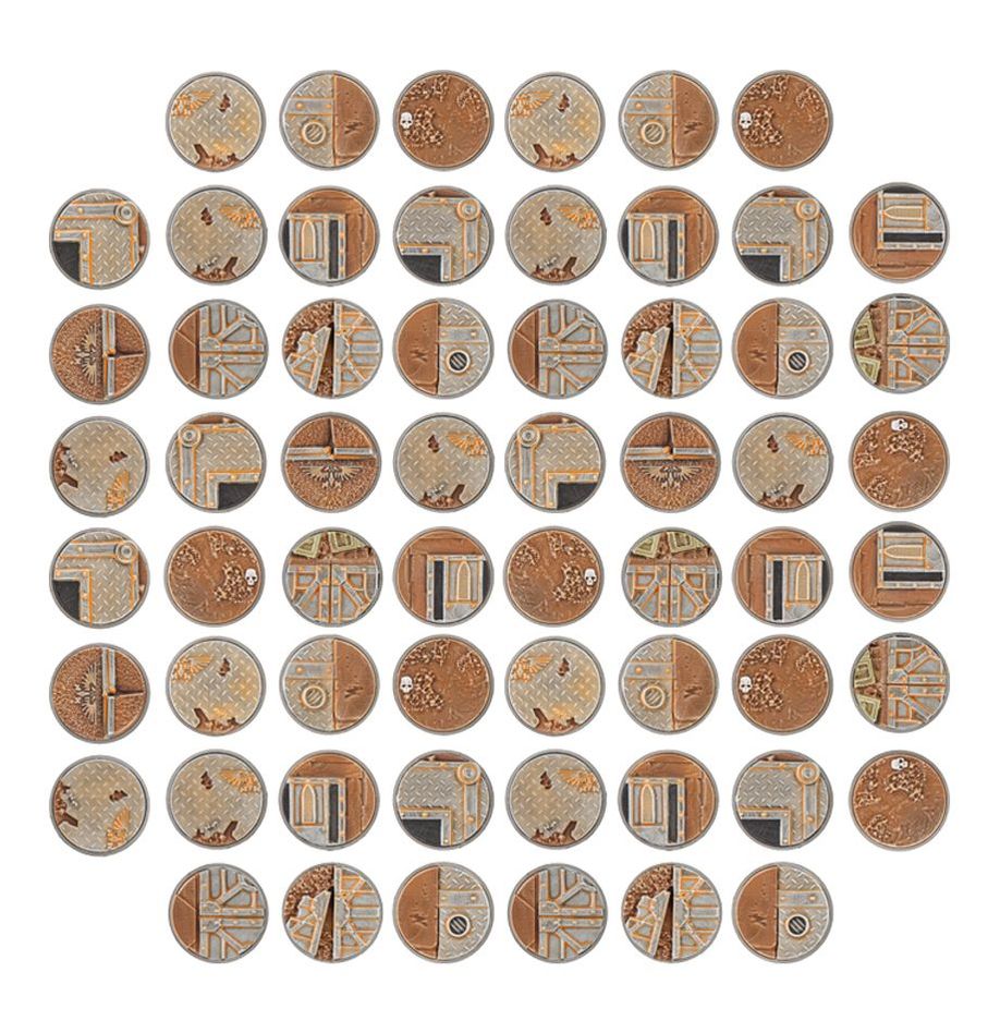 WARHAMMER 40K: SECTOR IMPERIALIS: 32MM ROUND BASES