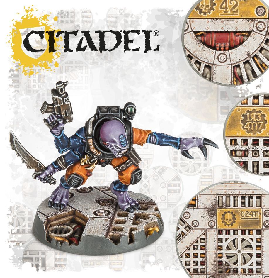 WARHAMMER 40K: SECTOR MECHANICUS 32MM, 40MM & 65MM ROUND INDUSTRIAL BASES