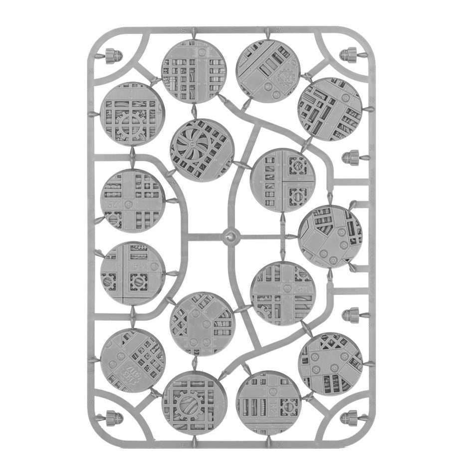WARHAMMER 40K: SECTOR MECHANICUS 32MM, 40MM & 65MM ROUND INDUSTRIAL BASES