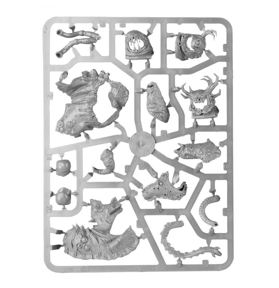 WARHAMMER AGE OF SIGMAR: SPEARHEAD MAGGOTKIN OF NURGLE BUBONIC CELL