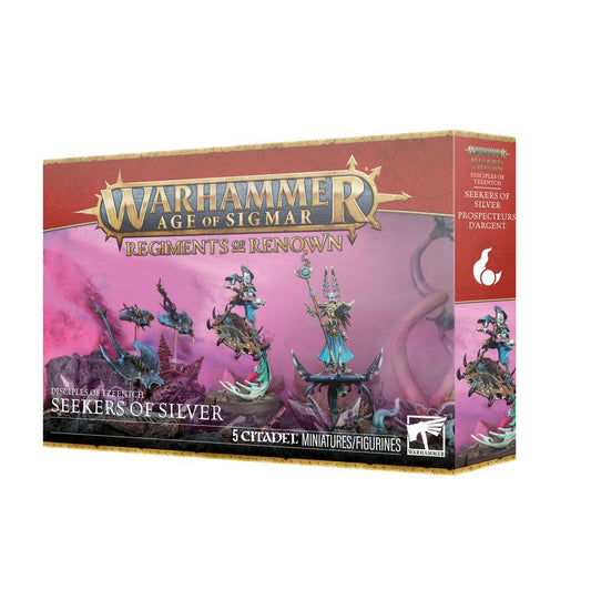 WARHAMMER AGE OF SIGMAR: DISCIPLES OF TZEENTCH REGIMENTS OF RENOWN SEEKERS OF SILVER