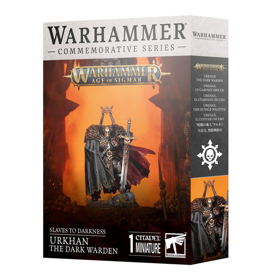 WARHAMMER AGE OF SIGMAR: SLAVES TO DARKNESS URKHAN THE DARK WARDEN