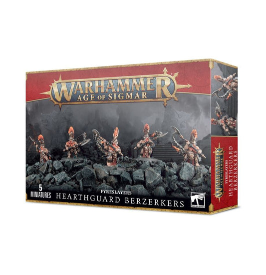 WARHAMMER AGE OF SIGMAR: FYRESLAYERS HEARTHGUARD BERZERKERS