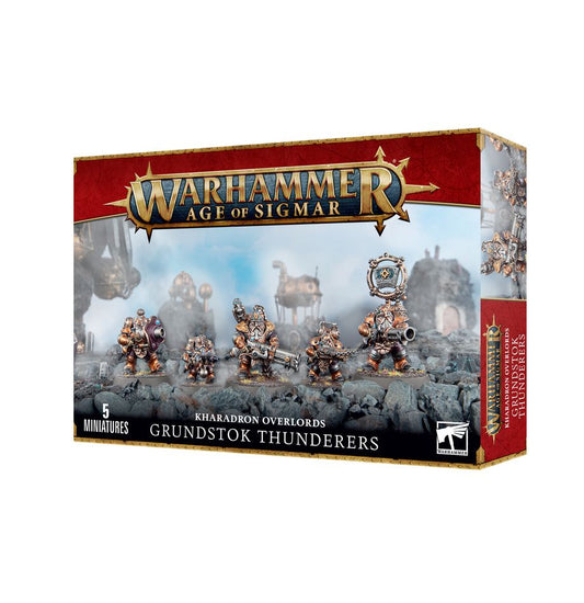 WARHAMMER AGE OF SIGMAR: KHARADRON OVERLORDS GRUNDSTOK THUNDERERS